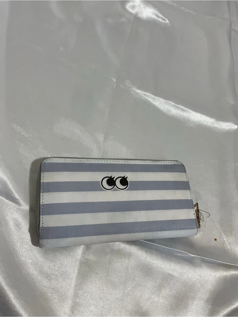 Heimish Light Blue Eye Graphic Zip Wallet